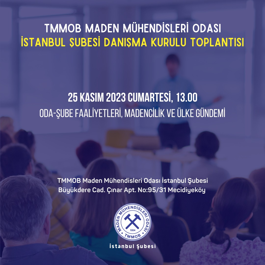 İstanbul Şube Danışma Kurulu Toplantısı
