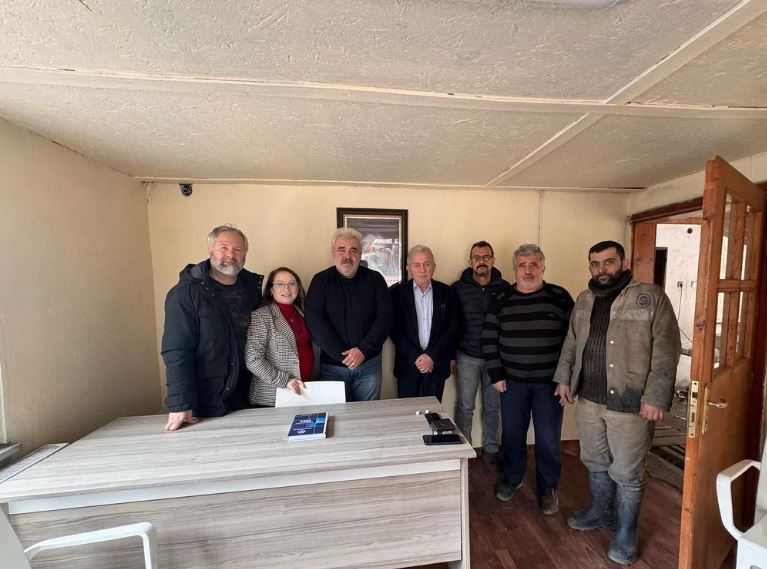 TTK Karadon Müessesesi Kurtköy Mevkisinde Bulanan Aşkar Enerji Şirketinde Çalışan Meslektaşlarımız Ziyaret Edildi