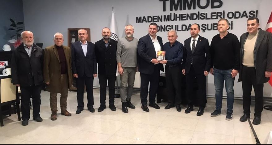 Saadet Partisi İl Başkanı Burak EROL, Zonguldak Belediye Başkan Adayı Cem DERELİ ve Heyeti Yönetim Kurulumuzu Ziyaret Etti.