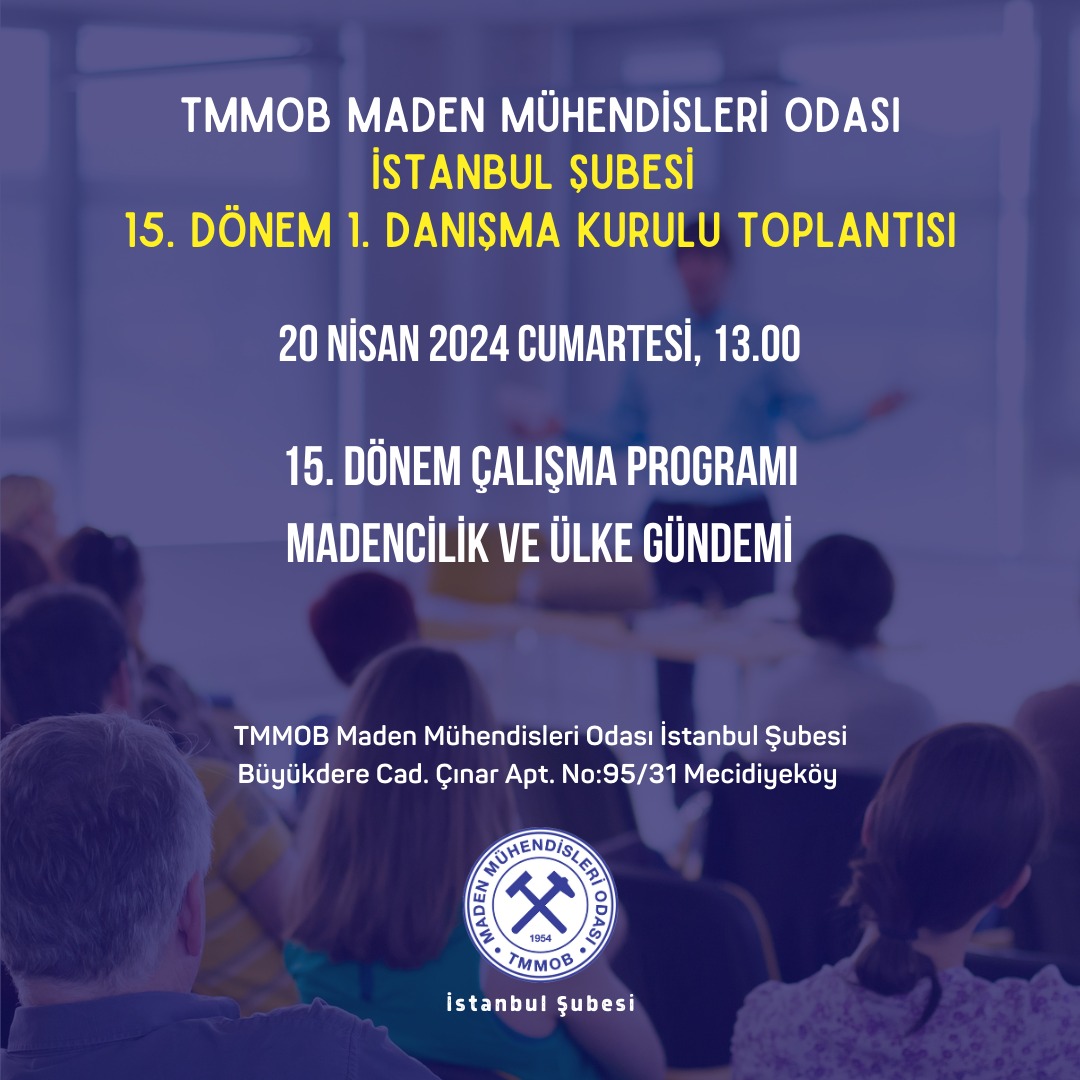 İstanbul Şube 15. Dönem 1. Danışma Kurulu Toplantısı 