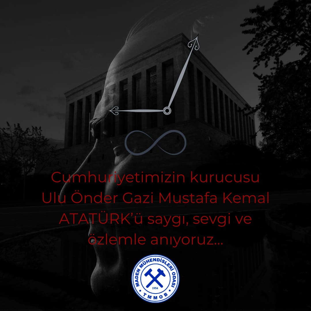 Cumhuriyetimizin kurucusu Ulu Önder Gazi Mustafa Kemal ATATÜRK'ü saygı,sevgi ve özlemle anıyoruz.