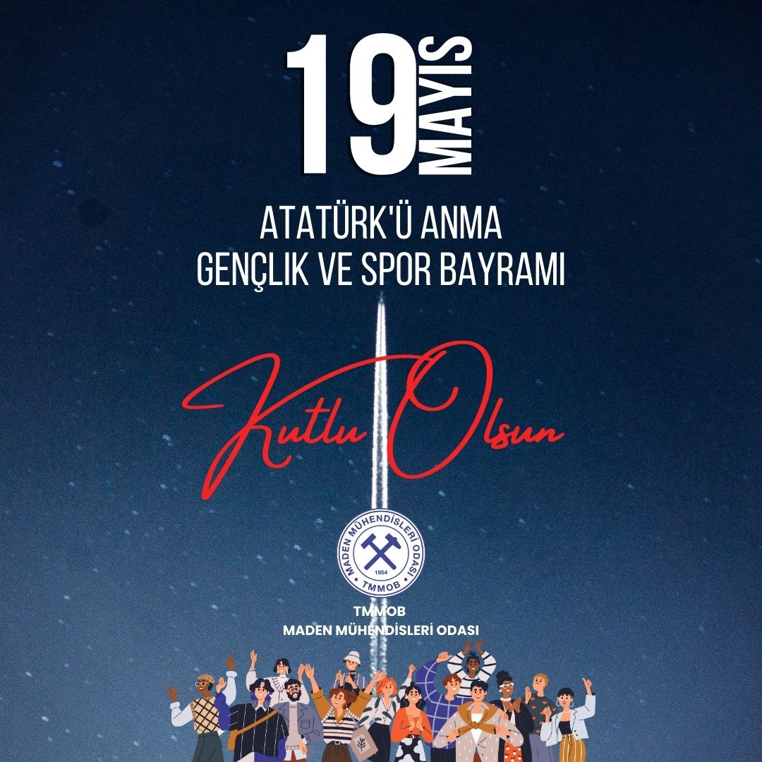 19 Mayıs "Atatürk'ü Anma Gençlik ve Spor Bayramı"nı kutluyoruz.