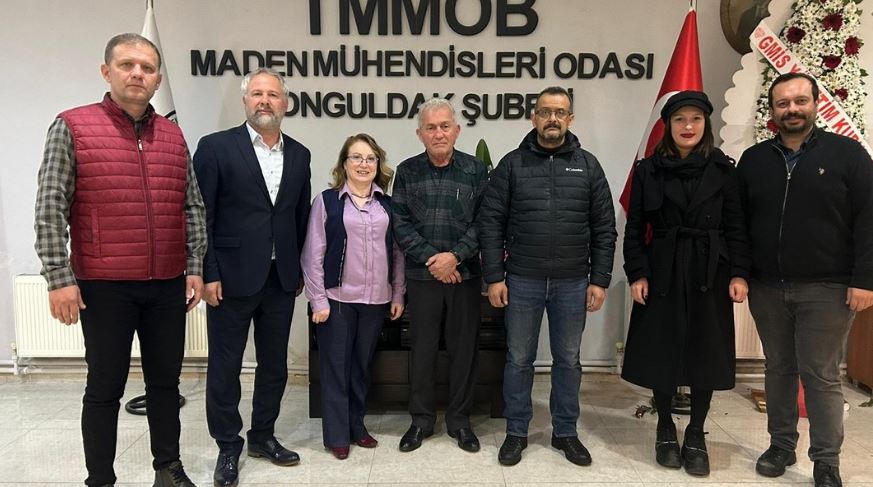 TMMOB Maden Mühendisleri Odası Zonguldak Şubesi 48. Dönem Yönetim Kurulu Görev Dağılımı yapıldı.