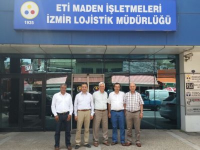 Etibank İzmir Lojistik Müdürlüğü&#8217;nde Çalışan Üyelerimiz Ziyaret Edildi
