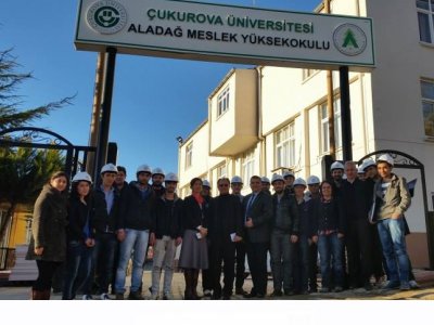 Çukurova Üniversitesi Aladağ Meslek Yüksekokulu Ziyaret.(14/01/2015)