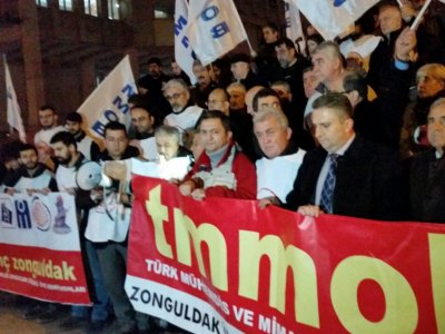 TMMOB Yürüyüşü Zonguldak`tan Başladı