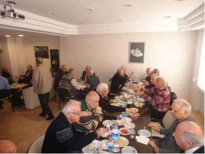 Şubat ayı emekli üye toplantısı yapıldı.