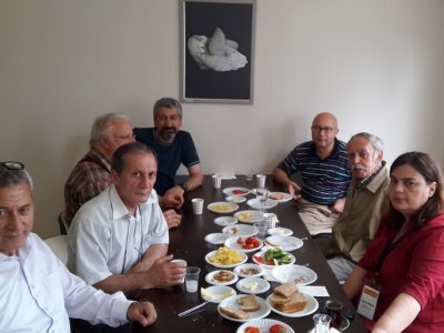 Mayıs ayı emekli üye toplantısı yapıldı.