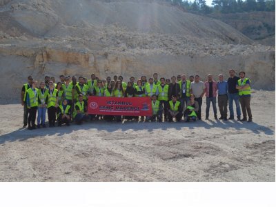 İstanbul Genç Madenci Teknik Gezisi Düzenlendi.