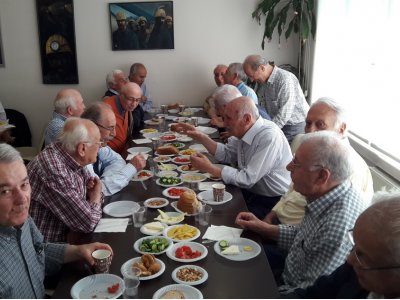 Nisan ayı emekli üye toplantısı yapıldı