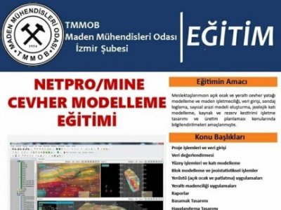 NETPRO/MINE CEVHER MODELLEME EĞİTİMİ