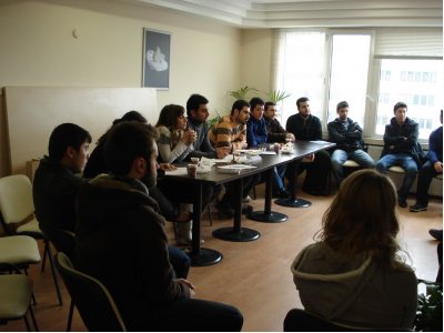 2. Öğrenci Kurultayı Öncesi İTÜve İÜ Maden Mühendisliği Kulübü Öğrencileriyle Toplantı