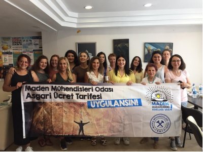  Kadın Maden Mühendisleri İstanbul Şube Kadın Çalışma Grubu kahvaltısında buluştular