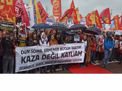 Kadıköy’deki Bartın Grizu Patlaması Açıklamasına Katıldık