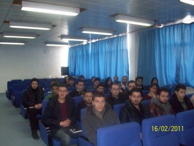 Cumhuriyet Üniversitesi Maden Mühendisliği Bölümünde okuyan Öğrenci üyelerimizle toplantı yapıldı