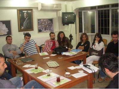 Öğrenci Çalışma Grubumuz Şubemizde Biraraya Geldi (16.03.2011)