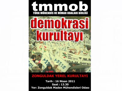 TMMOB DEMOKRASİ KURULTAYI ZONGULDAK YEREL KURULTAYI