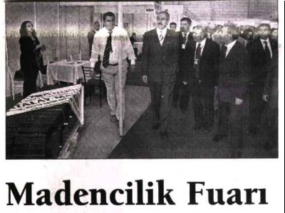 Madencilik Fuarı İzmir'de Açıldı (Özgür Gündem, 10.06.2005)