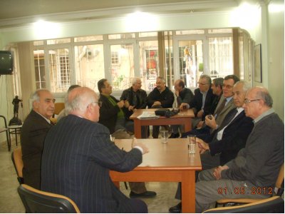 2012 Yılının İlk Emekli Üyeler Toplantısı Gerçekleştirldi.(05.01.2012)