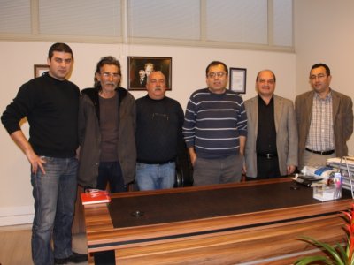 ALS Labarotuvarları Türkiye Temsilciliğinde Çalışan Meslektaşlarımız Ziyaret Edildi. (10.01.2012)