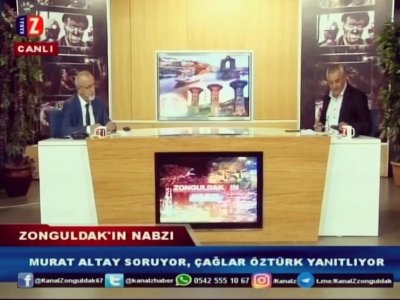 Şube Başkanımız Çağlar ÖZTÜRK KANAL Z canlı yayınında Murat ALTAY`ın sorularını yanıtladı