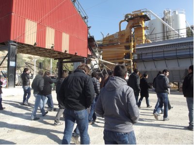 Şubemiz  Öğrenci Çalışma Grubu Tarafından Dere Madencilik Firmasına Teknik Gezi Düzenledi. (15/12/2012)