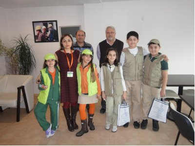 Doğa Koleji öğretmen ve öğrencileri Şubemizi ziyaret etti.